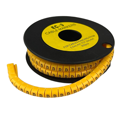 Grippes EC-3 cable marker 350PCS on a spool for organizing various cable sizes