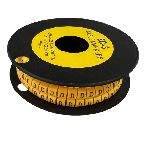 Grippes EC-3 cable marker 350PCS on a spool for organized cable management