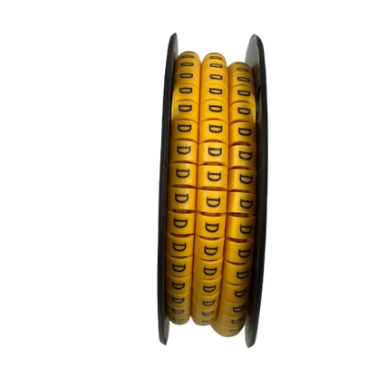 EC-3 cable marker 350PCS in bright yellow for easy cable organization and identification