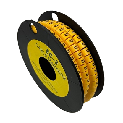 Grippes EC-3 cable marker 350PCS on a reel for effective cable organization and identification