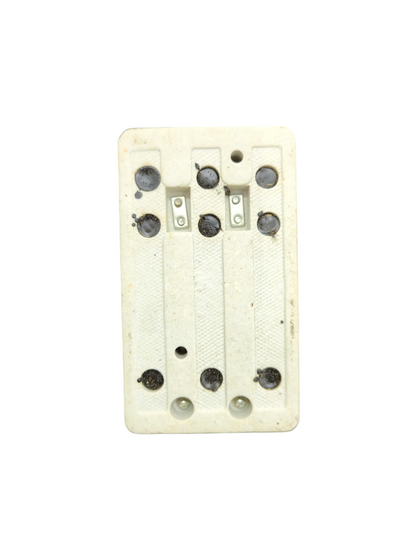 Taiyou Knife Switch 30A 3 Pole with ceramic base and metal contacts for power control