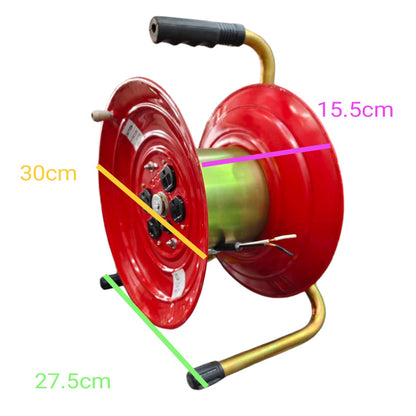Kopez 15A 250V Extension Wheel Drum 4 Gang Outlet KM2190-A
