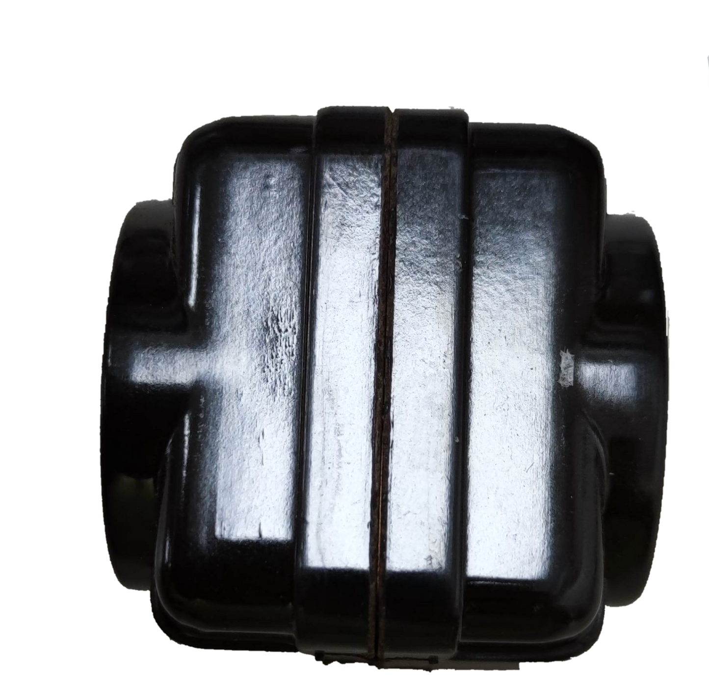 Kopez black 3 gang cube cord connector electrical circuitry part for wiring connections