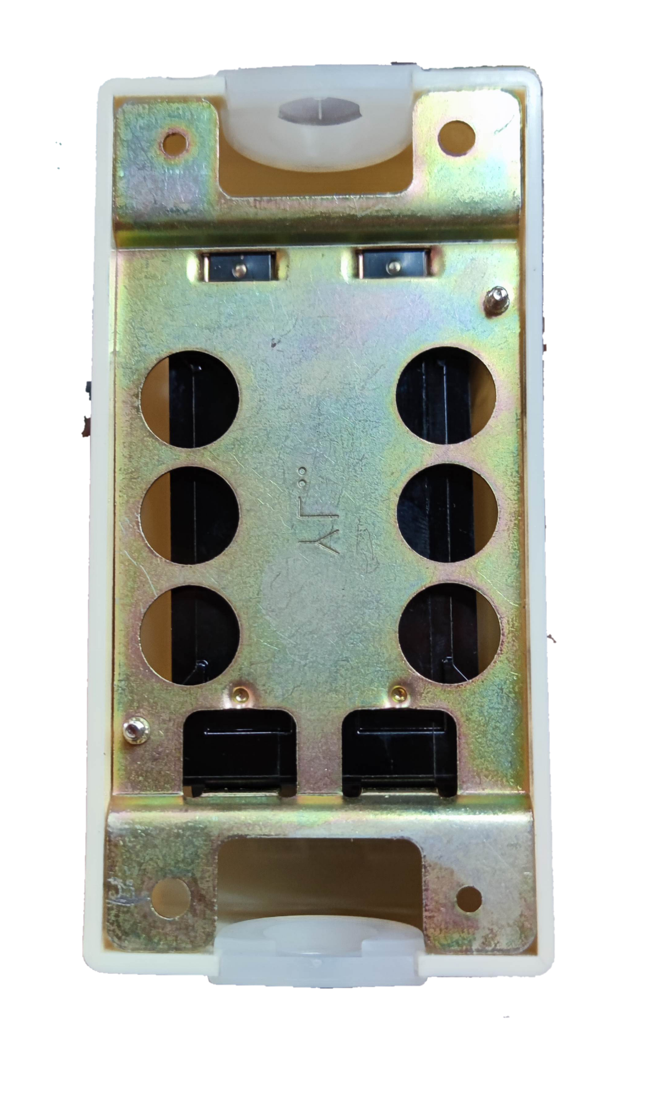 Koten mounting plate and terminal housing with knockouts and terminals for 100A Breaker with Enclosure 10Kaic