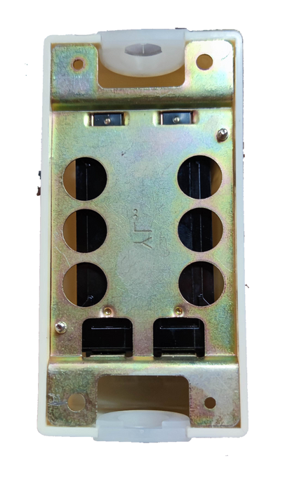 Koten mounting plate and terminal housing with knockouts and terminals for 100A Breaker with Enclosure 10Kaic