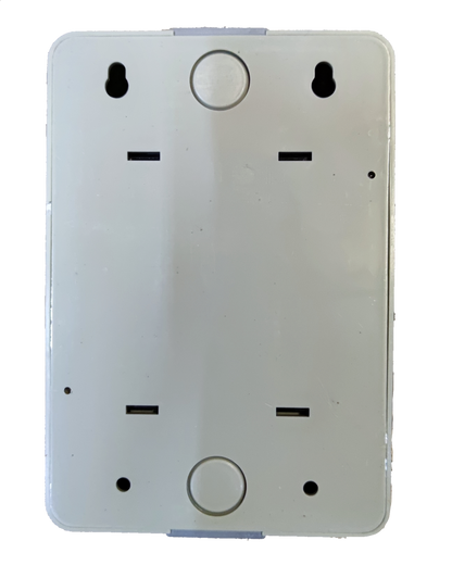 White enclosure for 15A 3 pole circuit breaker with enclosure from Electx Electrical Supply
