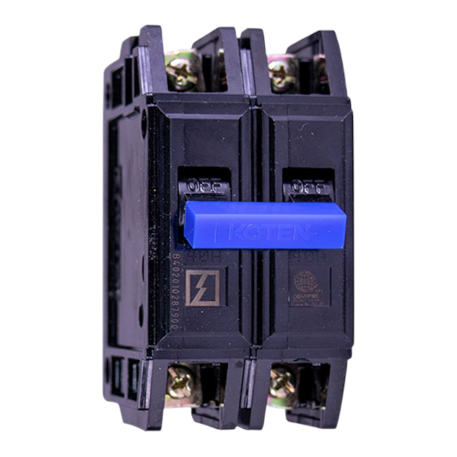 Koten 40A 2 pole circuit breaker for reliable electrical circuit protection