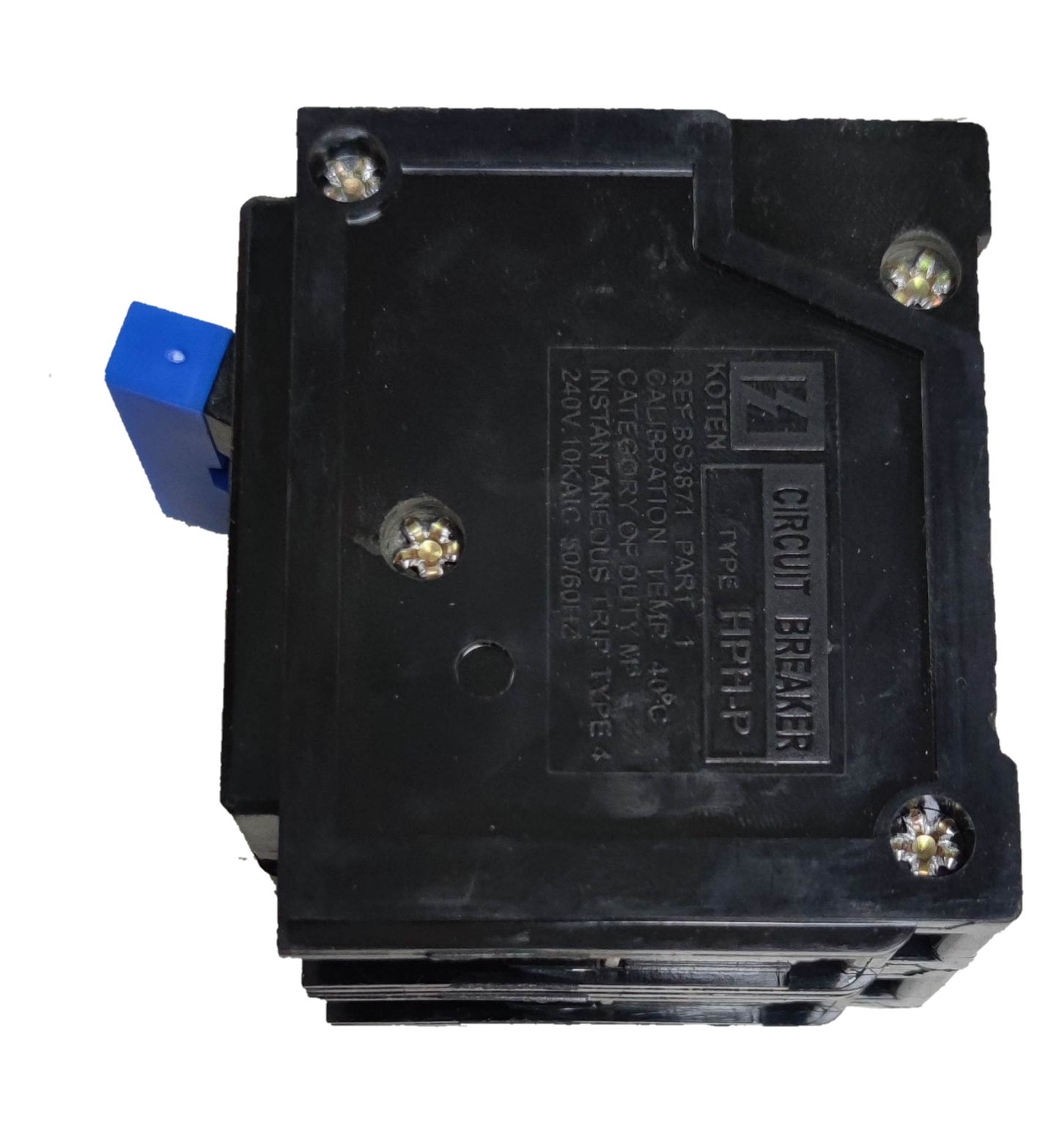 Koten Circuit Breaker 70A 2 Pole Plug-in for Electrical Circuit Protection and Safety