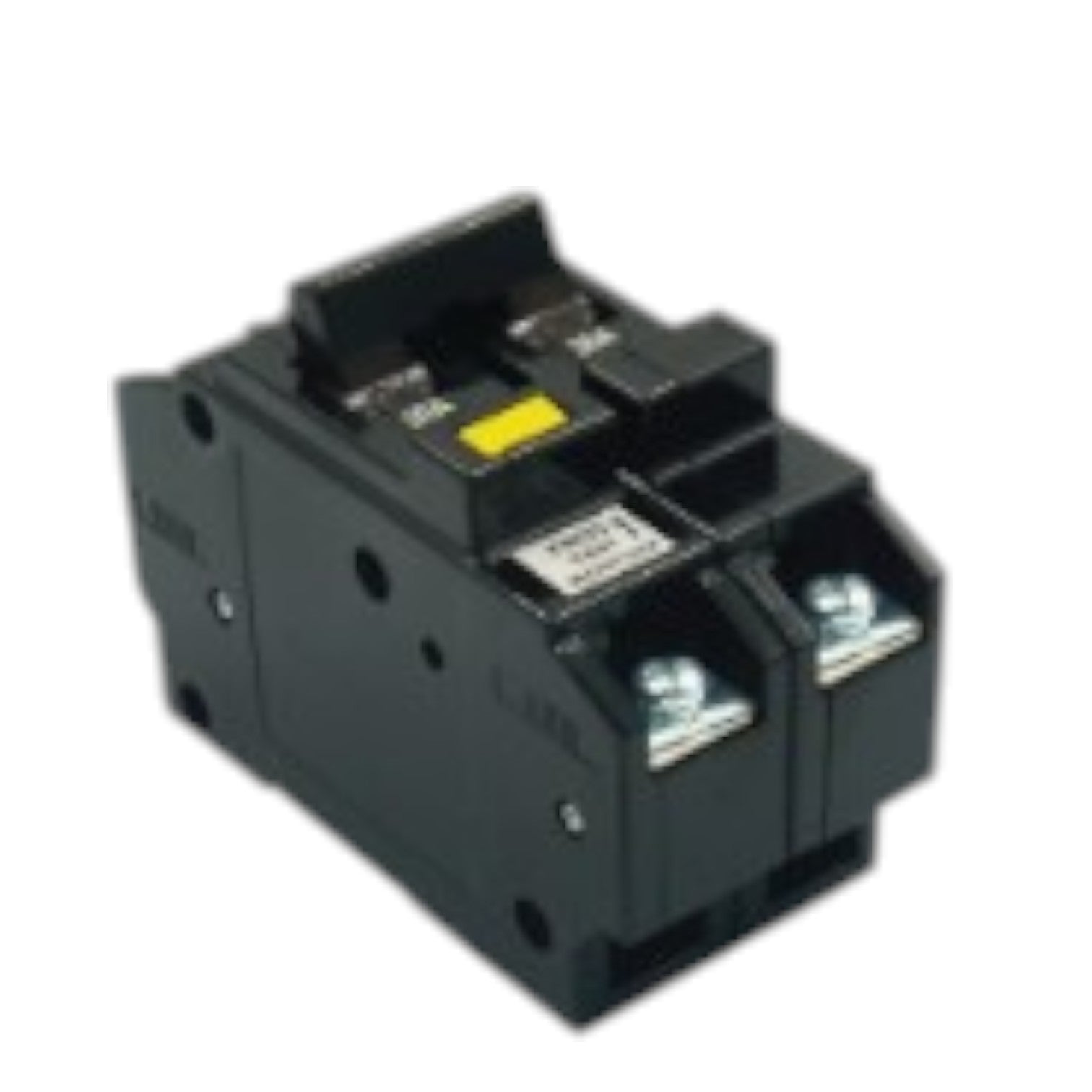 Koten RCBO 60A 2 Pole breaker black two pole circuit breaker with manual switch and screw terminals