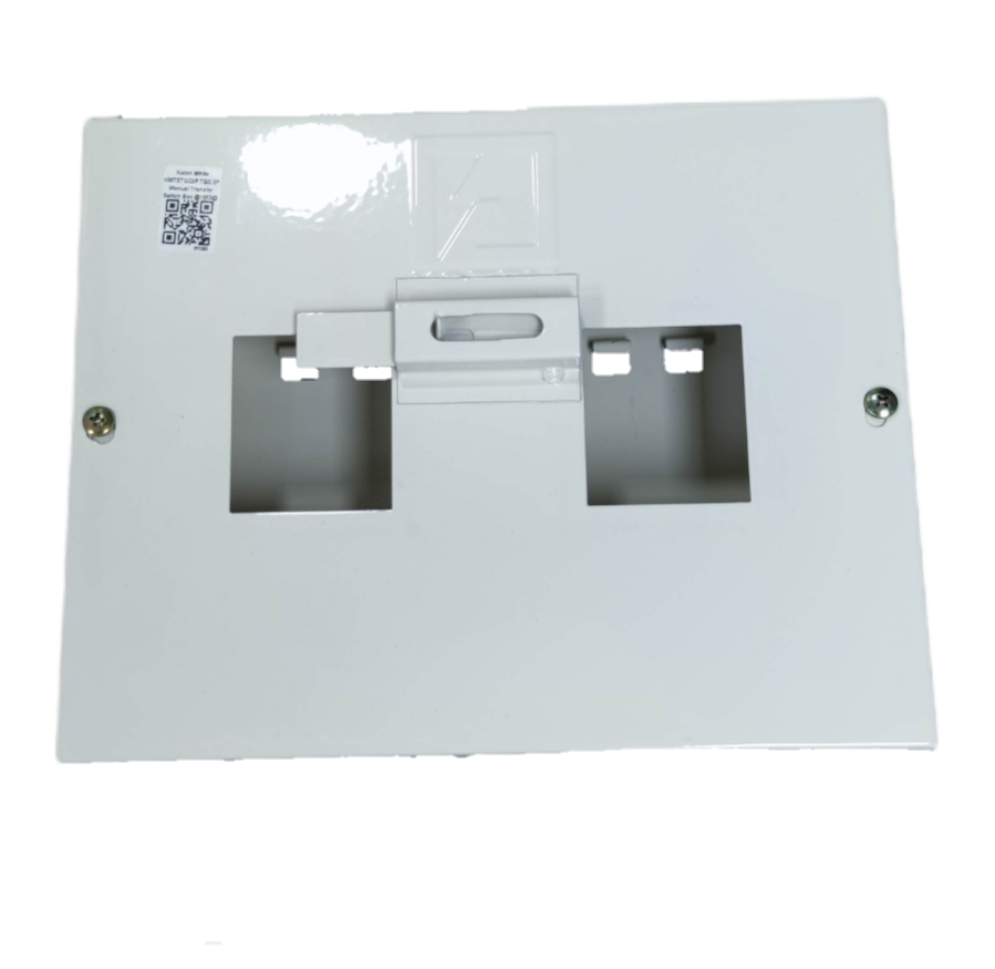 Koten MTS 2 pole circuit breaker housing in sleek white design for electrical installations