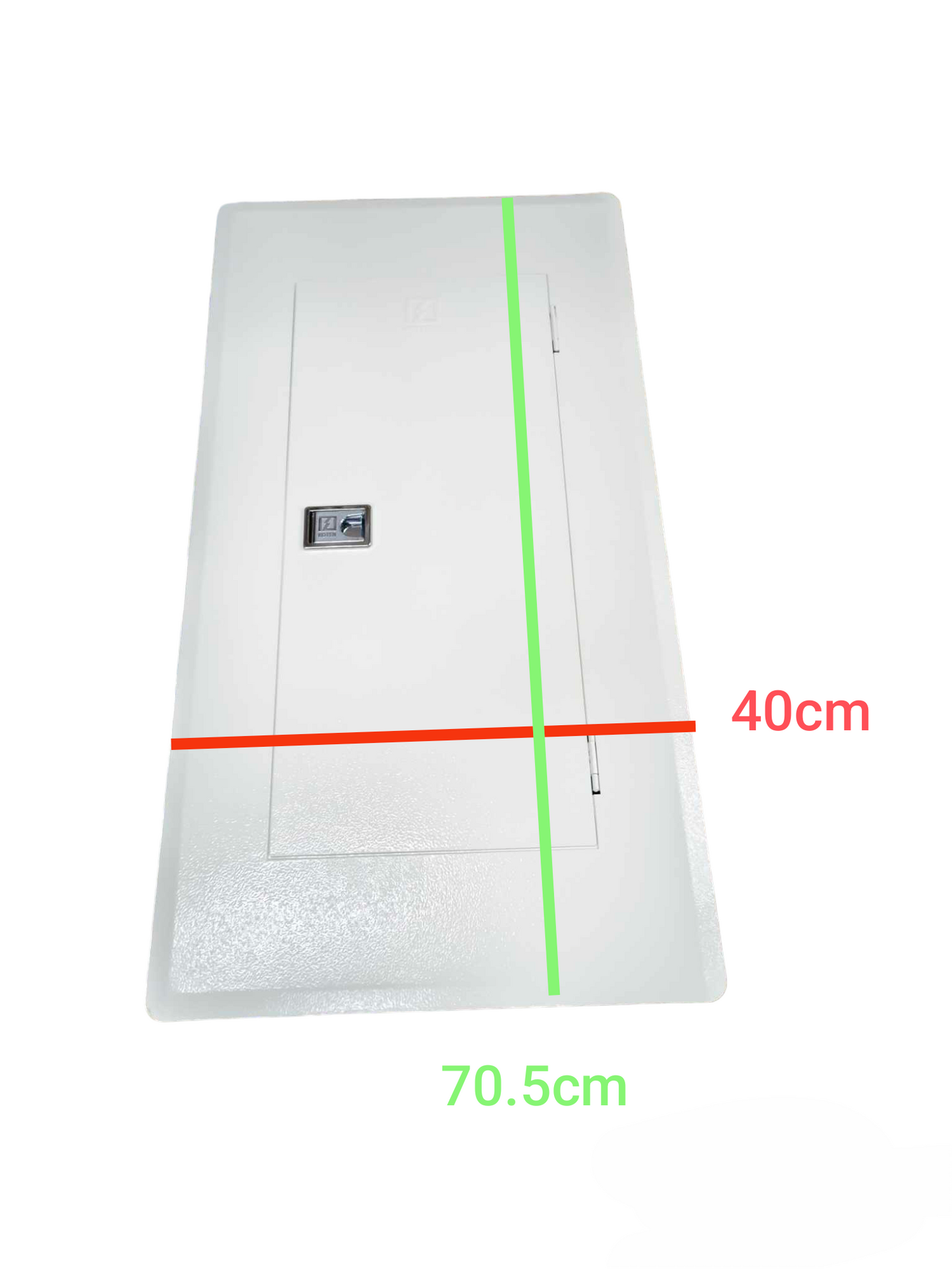 Koten 14 Branches 2 Pole Miniature KTM1-3P14B2P electrical circuit breaker panel with white metal cover