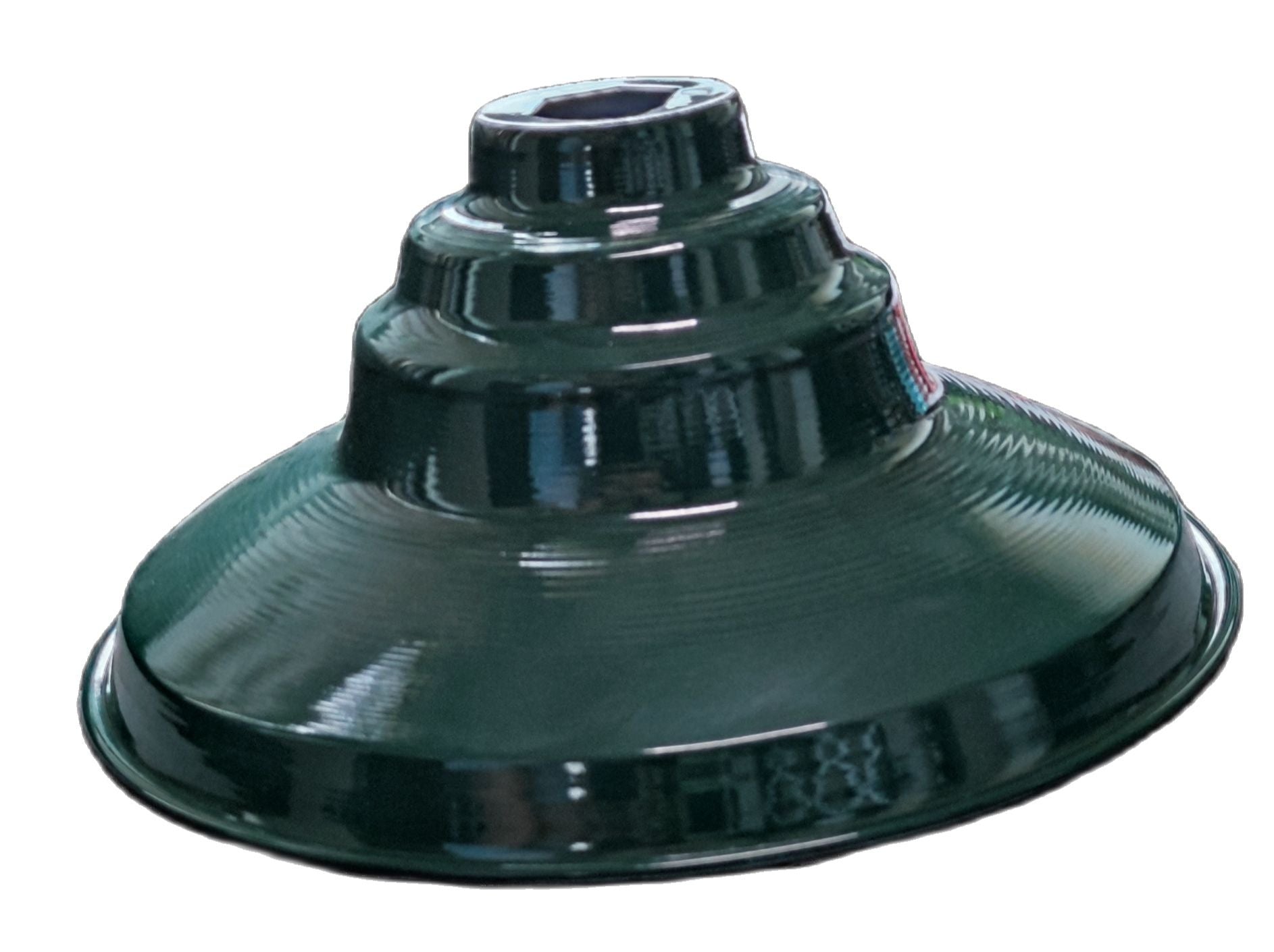 Amco 12 inch green lamp cover with E27 socket for versatile lighting solutions