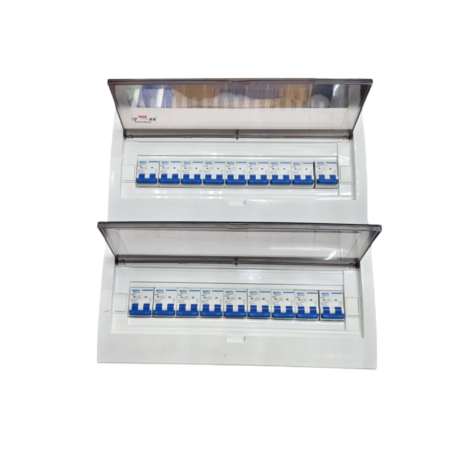 63A 2 Pole Main, 17 branch 2 pole MCB panel | Electx Electrical Supply