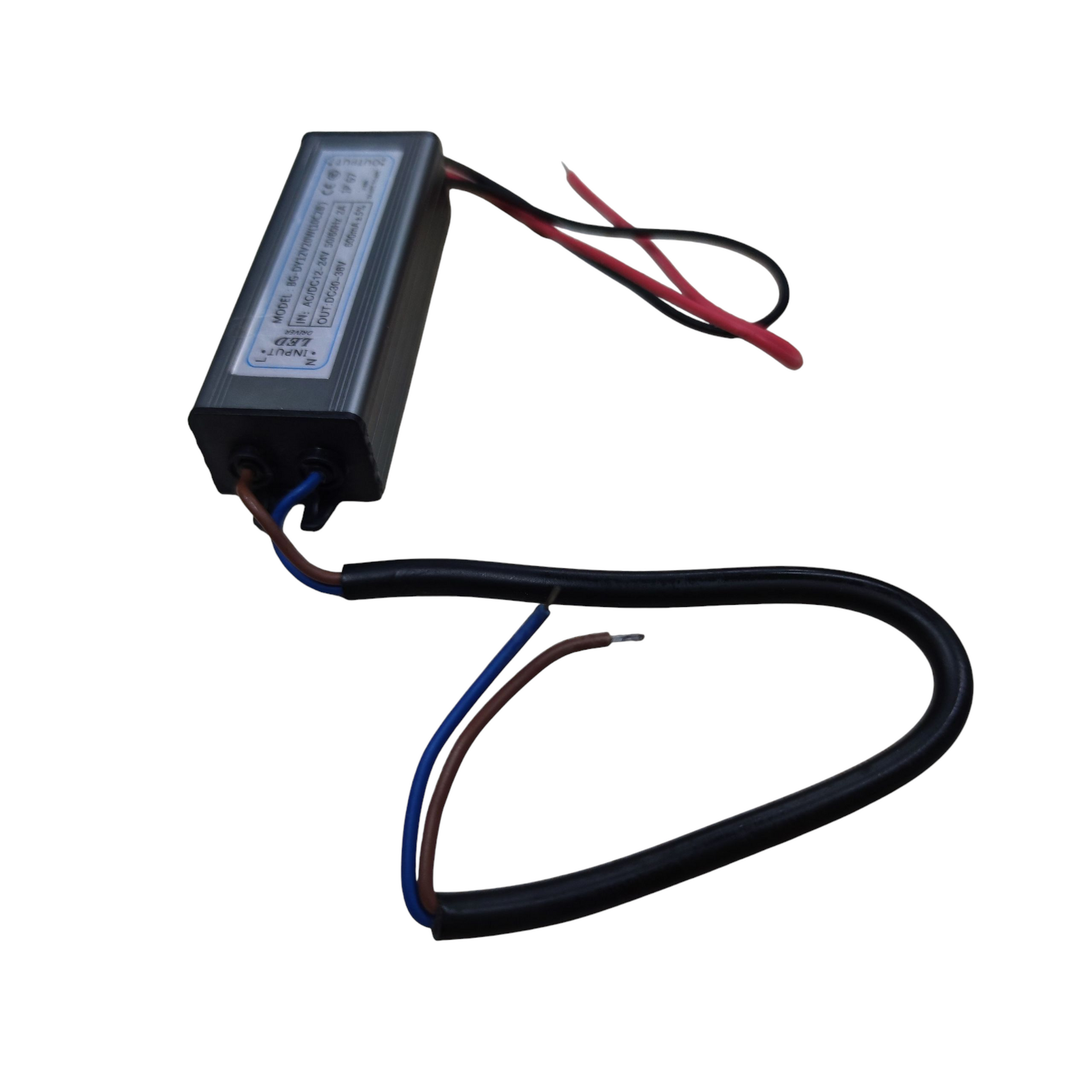 12-24V DC Output LED driver 600mA with durable casing for powering LED lights