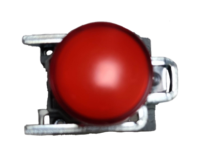 Schneider red LED Pilot Lamp 22mm 220V lighting installation accessory with metal frame