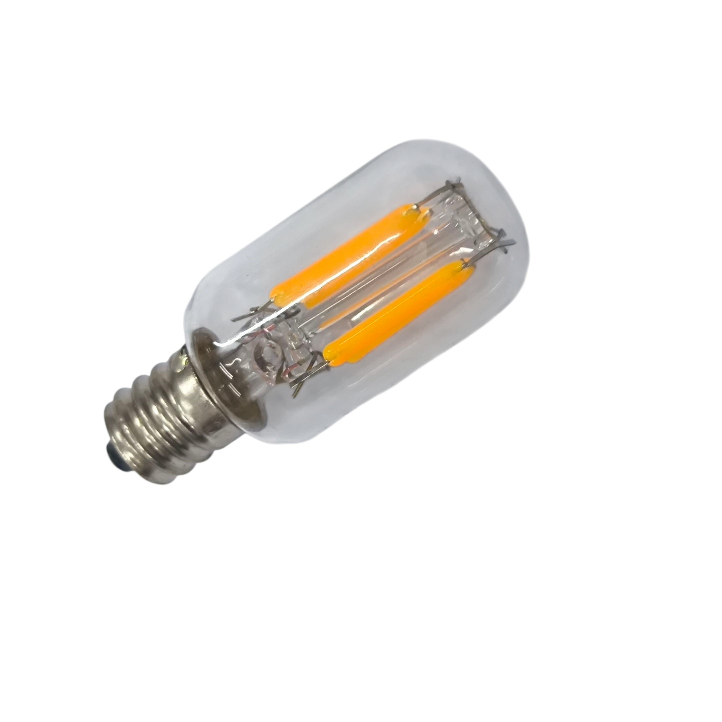 2W LED refrigerator bulb E12 with clear glass design and energy-efficient lighting