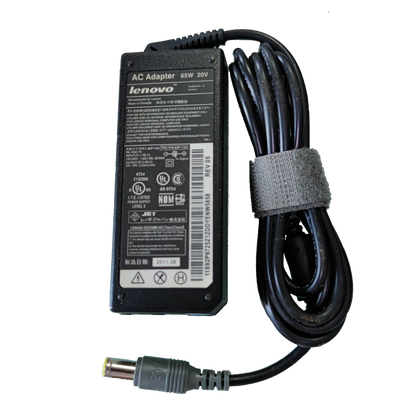 Lenovo Laptop Adaptor 20V DC 65W with Power Cord for Reliable Charging