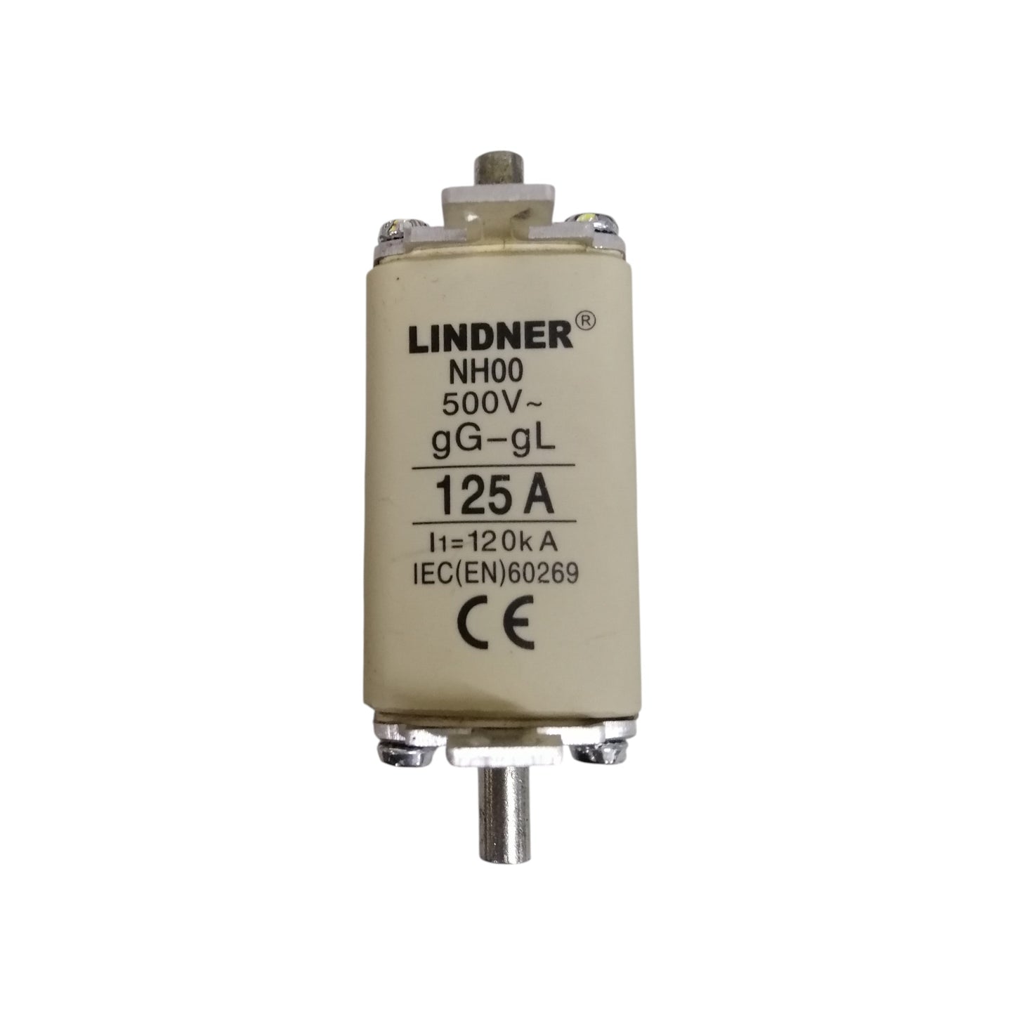 Linder 125A gG-gL NH-Type Fuse Link electrical component rated 500V with CE certification