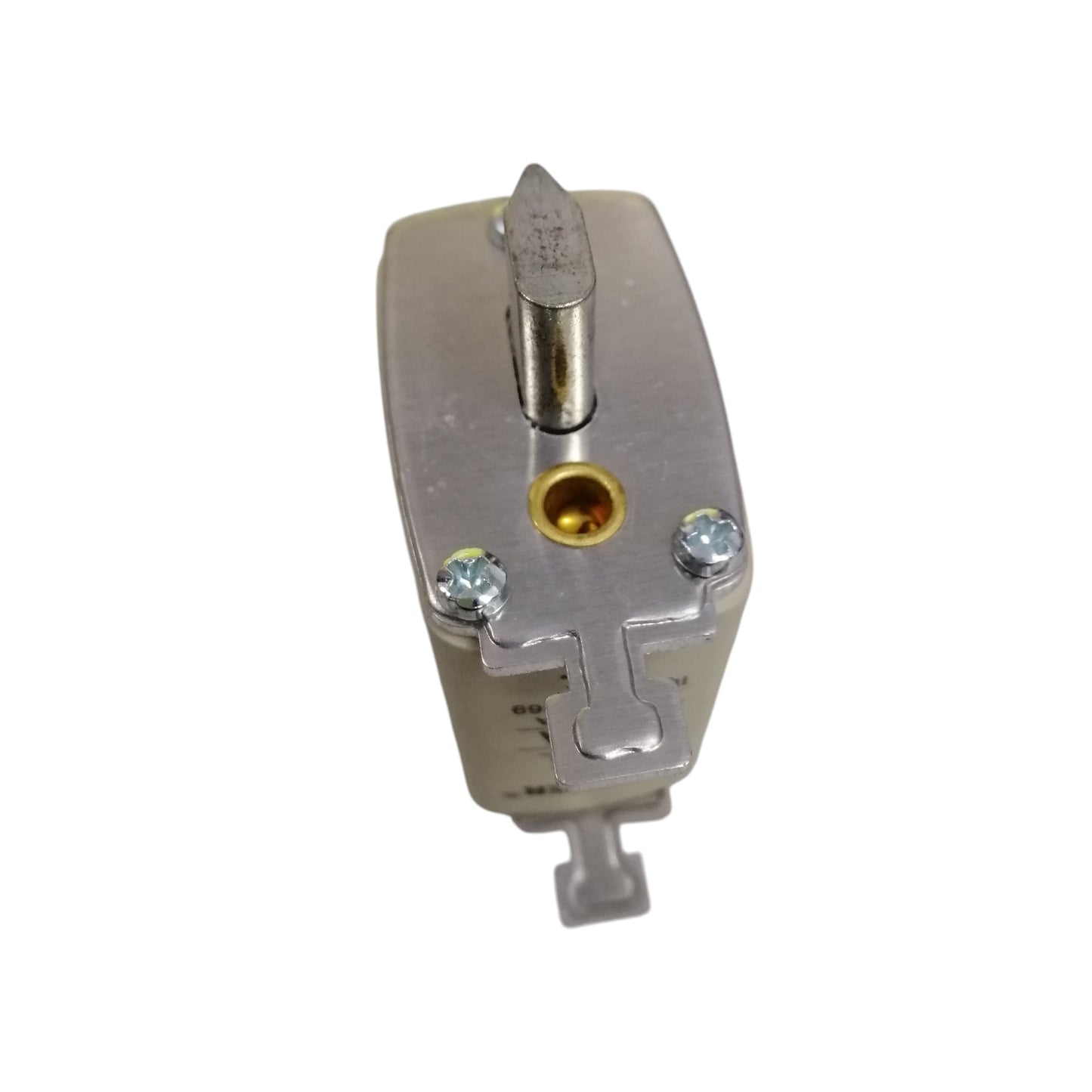 Linder 125A gG-gL NH-Type Fuse Link electrical component with metal contacts and mounting screws