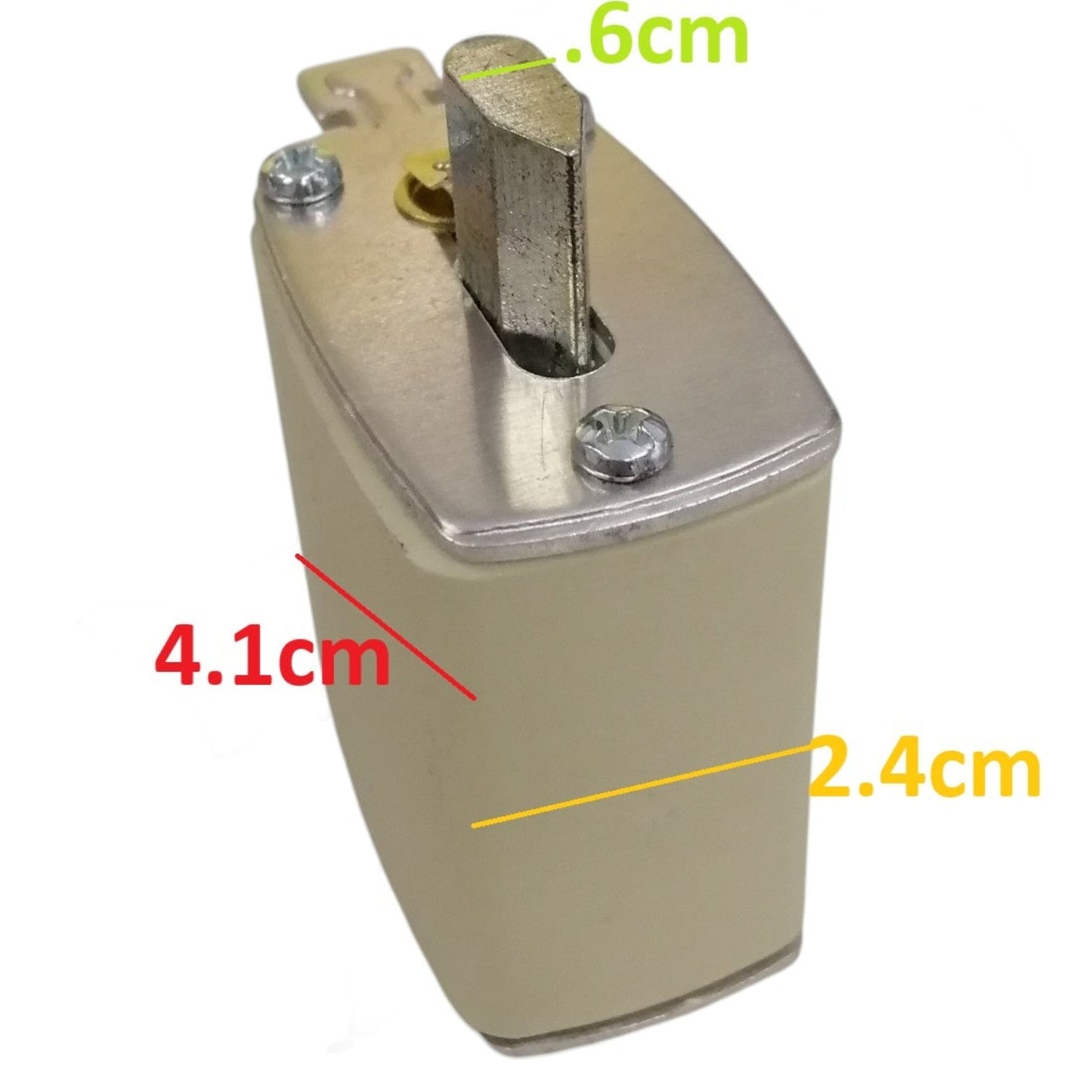 Lindner 125A NH-Type Fuse Link gG-gL 500V AC NH-00 Blade Fuse, Ceramic Fuse