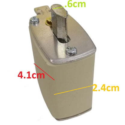 Lindner 125A NH-Type Fuse Link gG-gL 500V AC NH-00 Blade Fuse, Ceramic Fuse