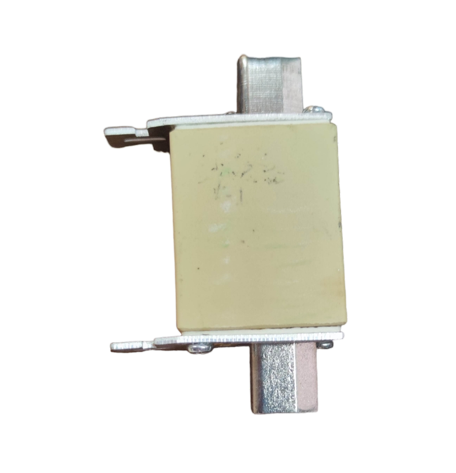 Lindner NH-Type Fuse Link 25A electrical component with metal connectors for circuit protection