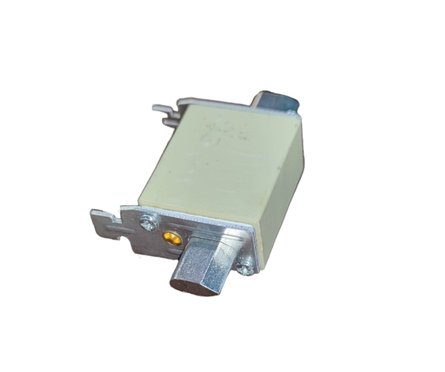 Linder NH-Type Fuse Link 35A gG-gL electrical component with metal terminals and rectangular body