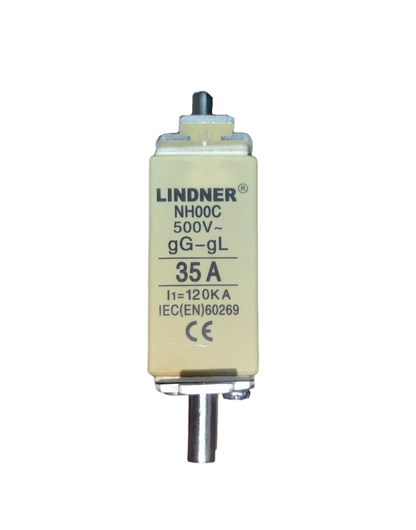 Lindner NH-Type Fuse Link 35A gG-gL electrical circuitry component for circuit protection