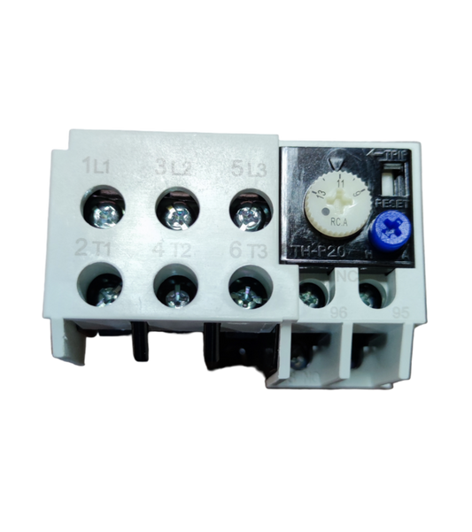 Shihlin Magnetic Contactor 11A TH-P20E white electrical component with multiple screw terminals
