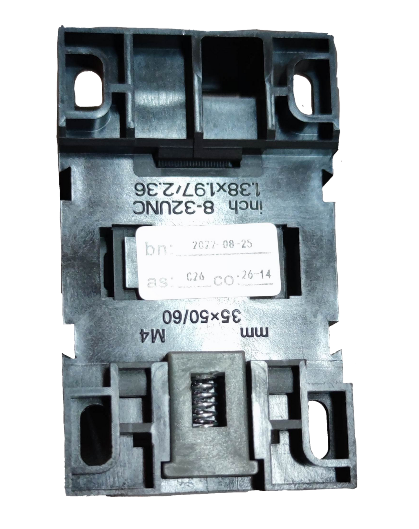 Himel magnetic contactor 12A 220V coil installation component with a durable plastic casing