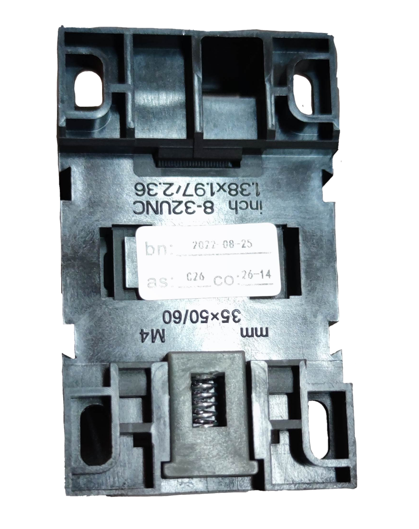 Himel magnetic contactor 12A 220V coil installation component with a durable plastic casing