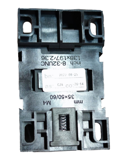 Himel magnetic contactor 12A 220V coil installation component with a durable plastic casing