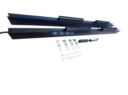 ILUMIQ TERRA 2 Meters Magnetic Track Light 12W - 4Pcs in Black with Mounting Hardware for Easy Installation