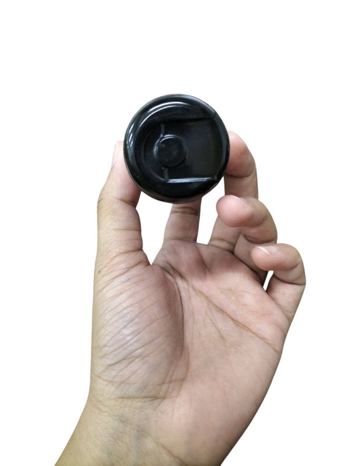 Mallory Starting Capacitor 88 to 106UF 330V held in hand, featuring a compact design for electrical applications