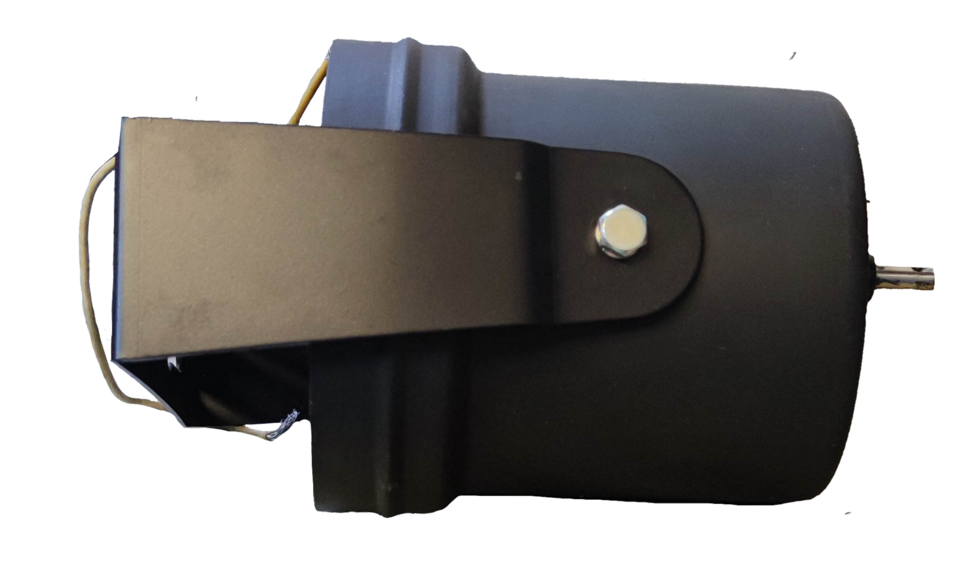 Denko electrical motor for Max Mirror Ball 220V 1RPM with black housing and mounting bracket