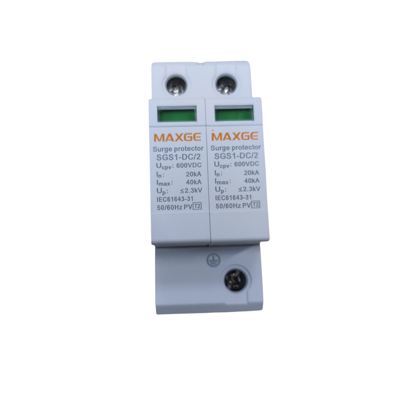 Maxge 40A Surge Protector Device 2 Pole electrical system tool for power surge protection