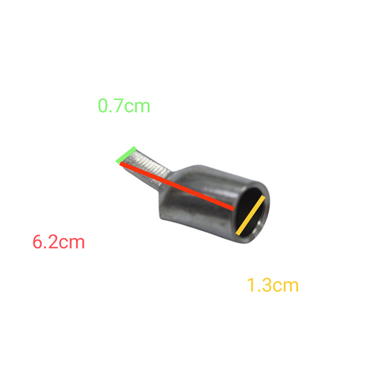 China made Terminal Lugs 5.5mm - 13.9mm cable ferrule showing crimp barrel and stranded wire end