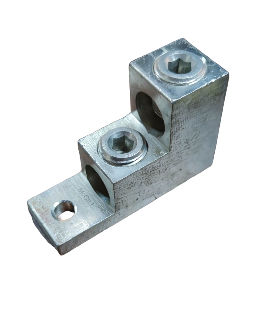 McGILL mechanical lug 350MCM featuring durable metal construction for secure electrical connections