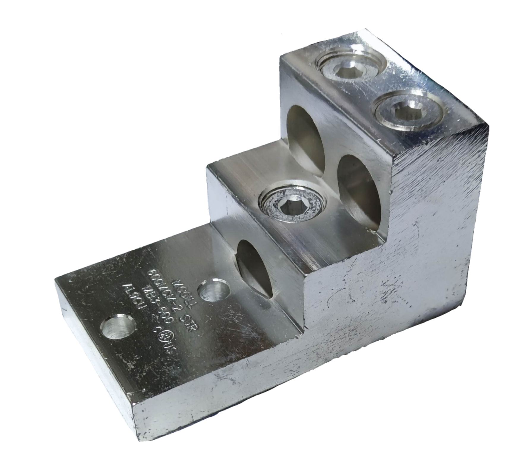 McGILL Mechanical Lugs 3 x 600MCM silver electrical connector for heavy gauge wiring