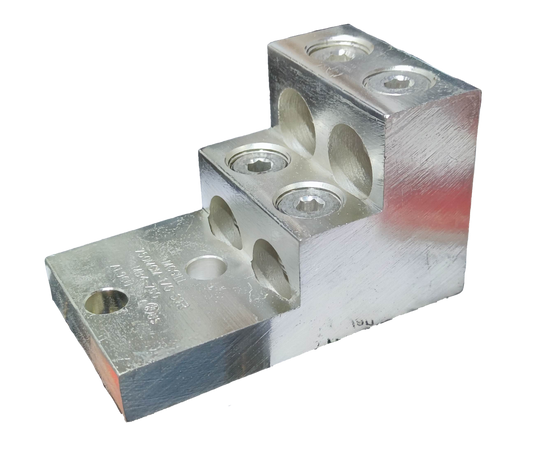 McGILL mechanical lugs 4 holes 750MCM sturdy aluminum electrical connectors for reliable circuitry
