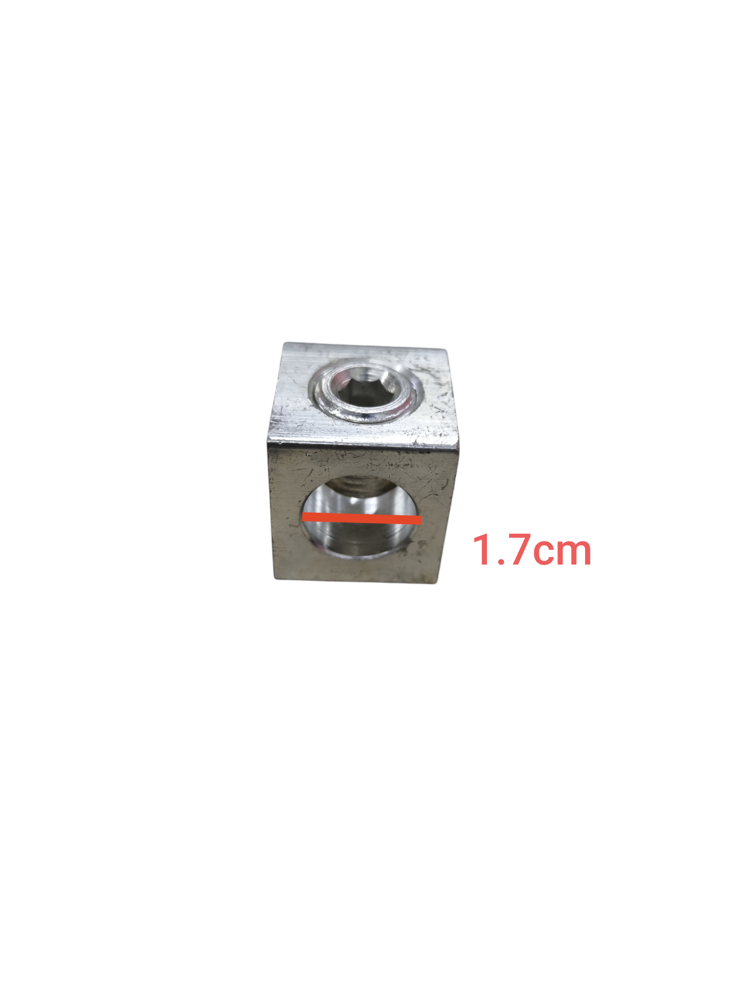 Mcgill Mechanical Lugs MGLA-350 350MCM silver metal electrical connector with 1.7cm dimension