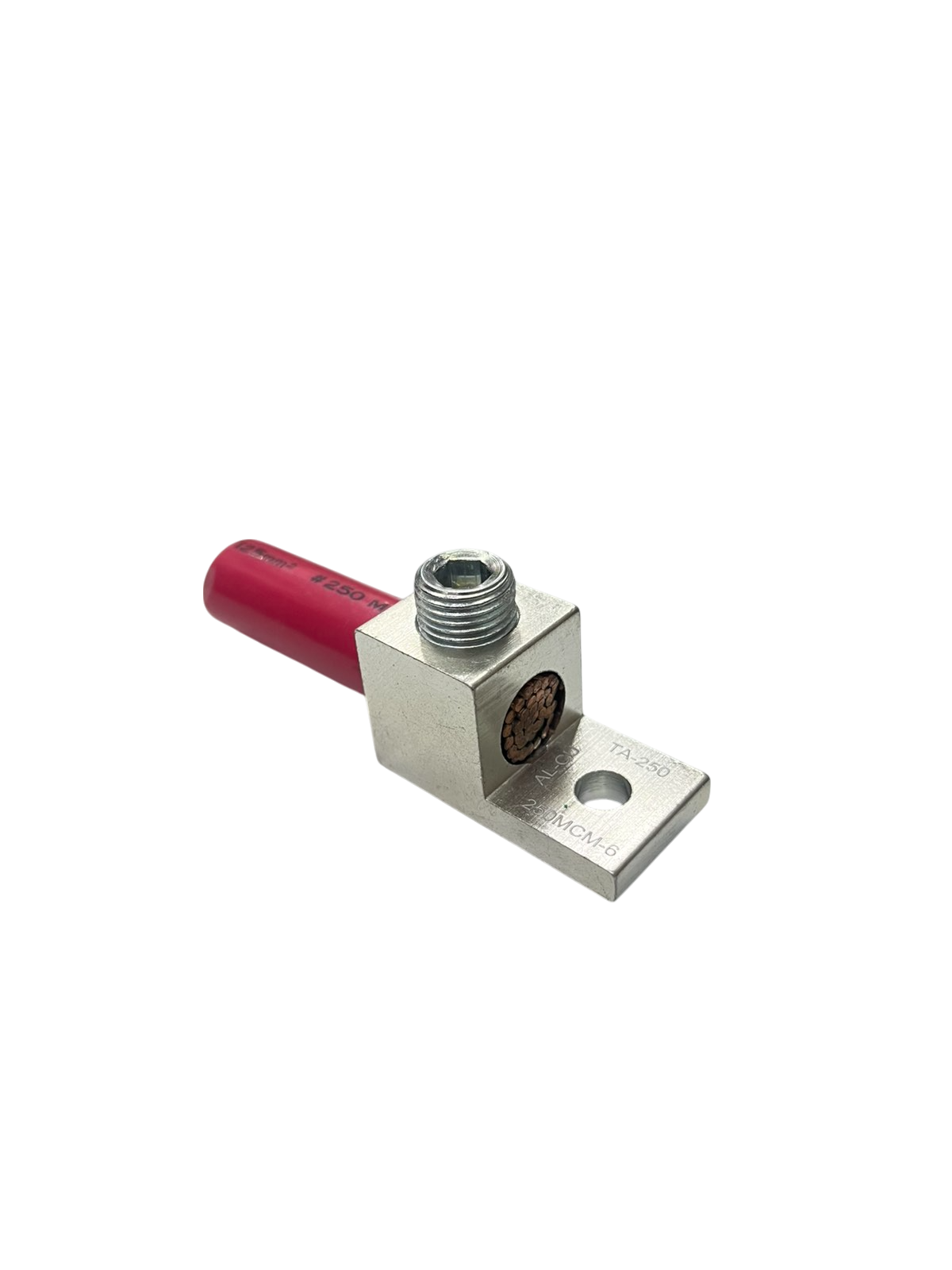 Grippes mechanical lug 1 hole 250MCM for secure electrical connections in circuit installations