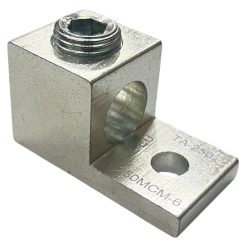 Grippes Mechanical Lugs 1 Hole for Wire Size AWG 250MCM or 125mm TA-250