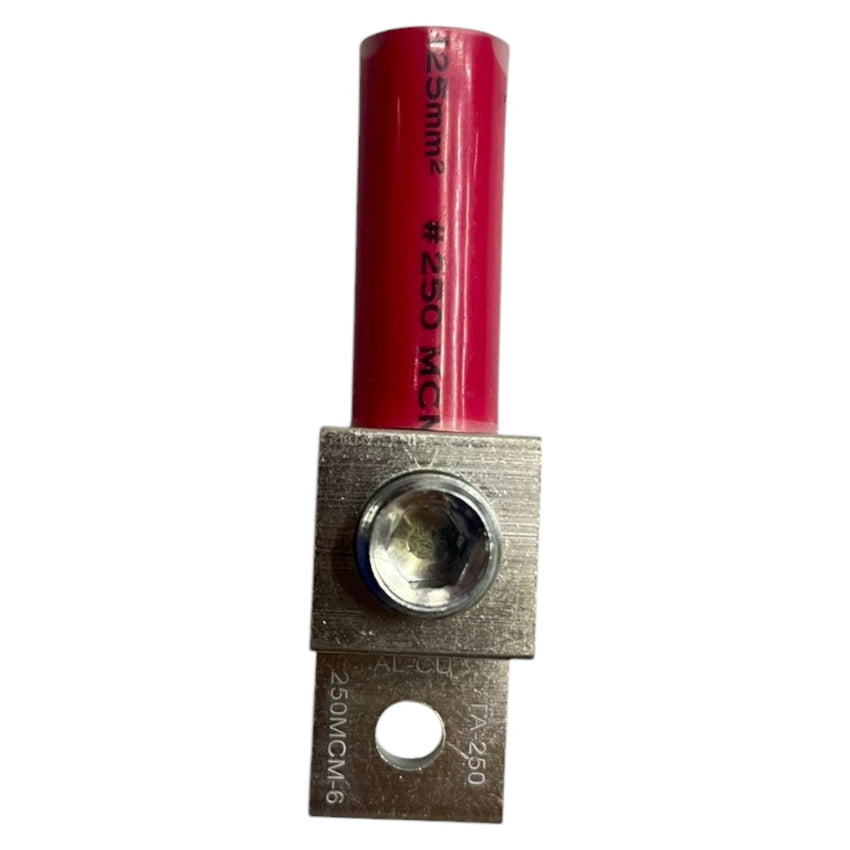 Grippes Mechanical Lugs 1 Hole for Wire Size AWG 250MCM or 125mm TA-250