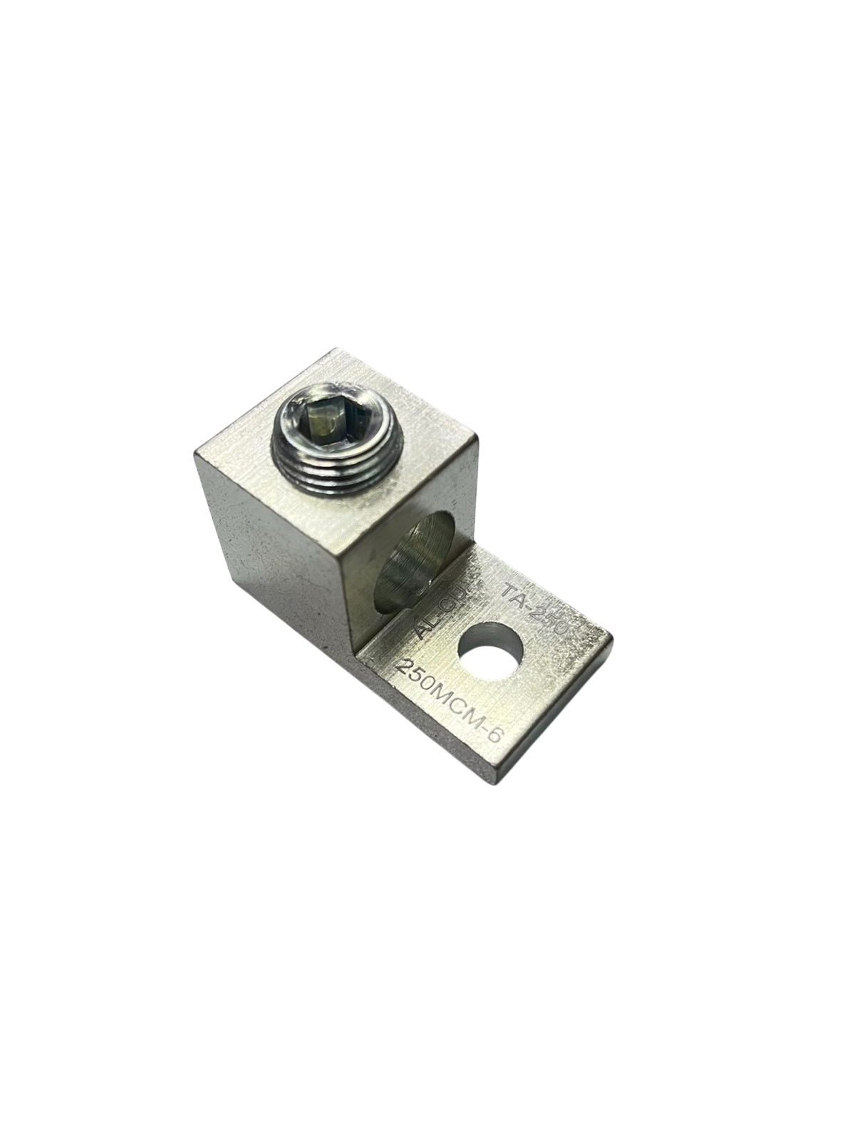 Grippes mechanical lug 1 hole 250MCM for secure electrical connections in circuit setups