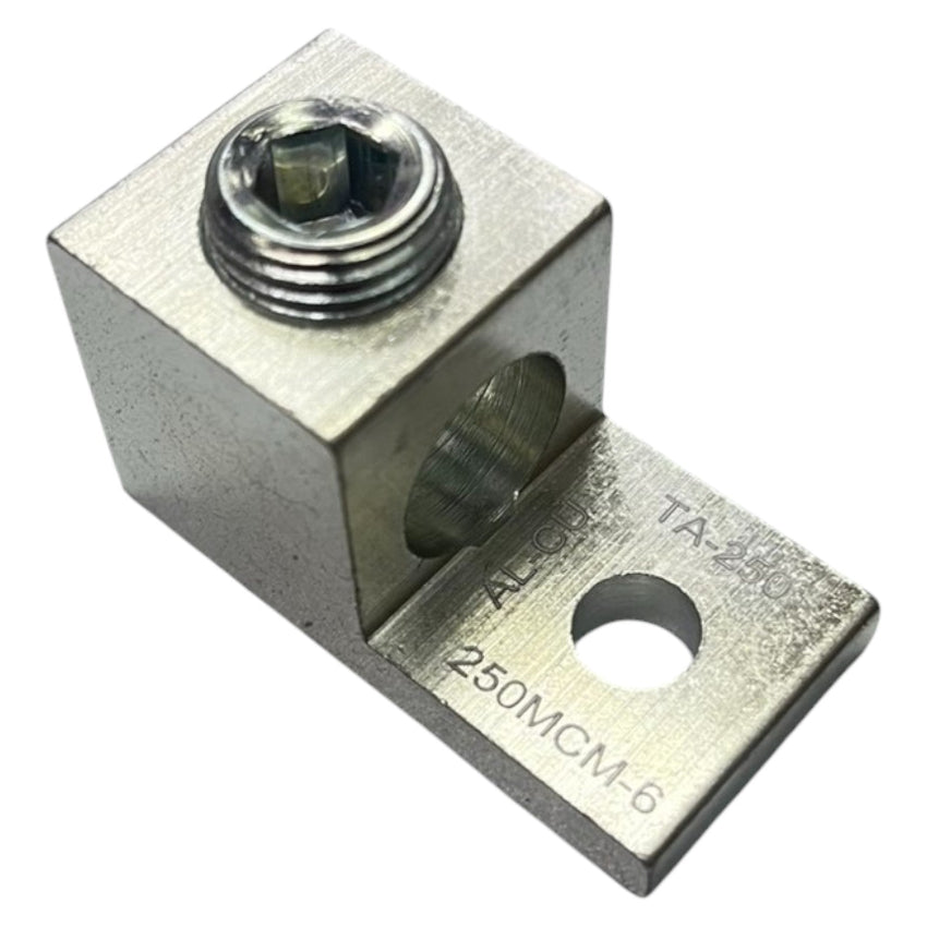 Grippes Mechanical Lugs 1 Hole for Wire Size AWG 250MCM or 125mm TA-250