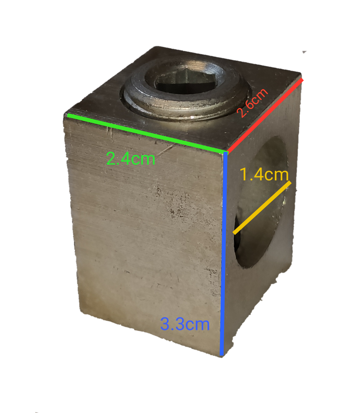 Mechanical Lug 1 Holes AWG 6 metal electrical connector block from Electx Electrical Supply
