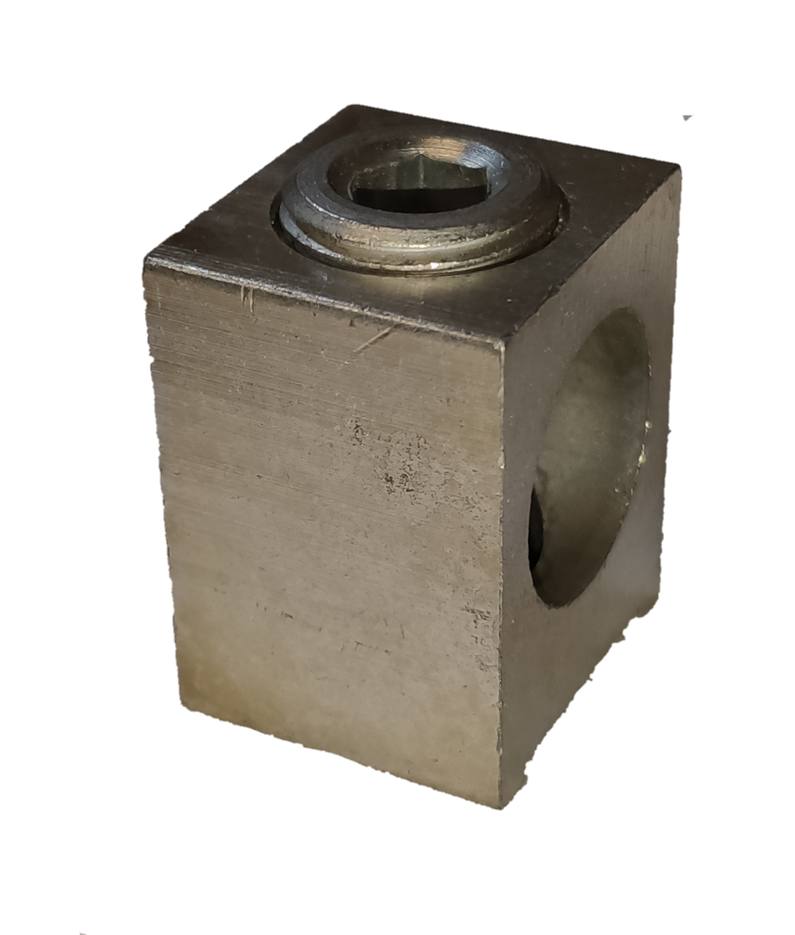 Electx Electrical Supply Mechanical Lug 1 Holes AWG 6 metal connector for electrical circuitry