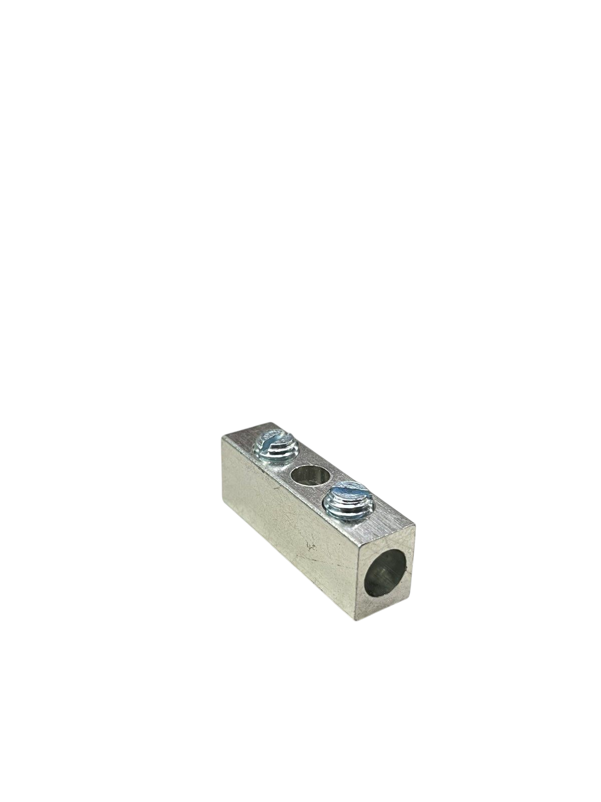 Electx Electrical Supply mechanical lug straight connector metal block with screws for wiring connections