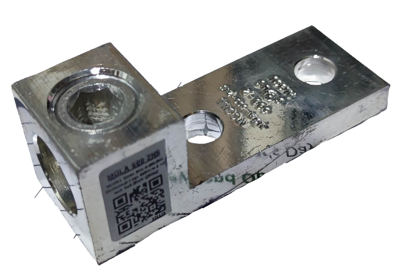 McGILL Mechanical Lugs 600MCM 2 Holes electrical connector for heavy gauge wiring